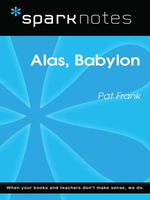 Title details for Alas, Babylon (SparkNotes Literature Guide) by SparkNotes - Wait list
